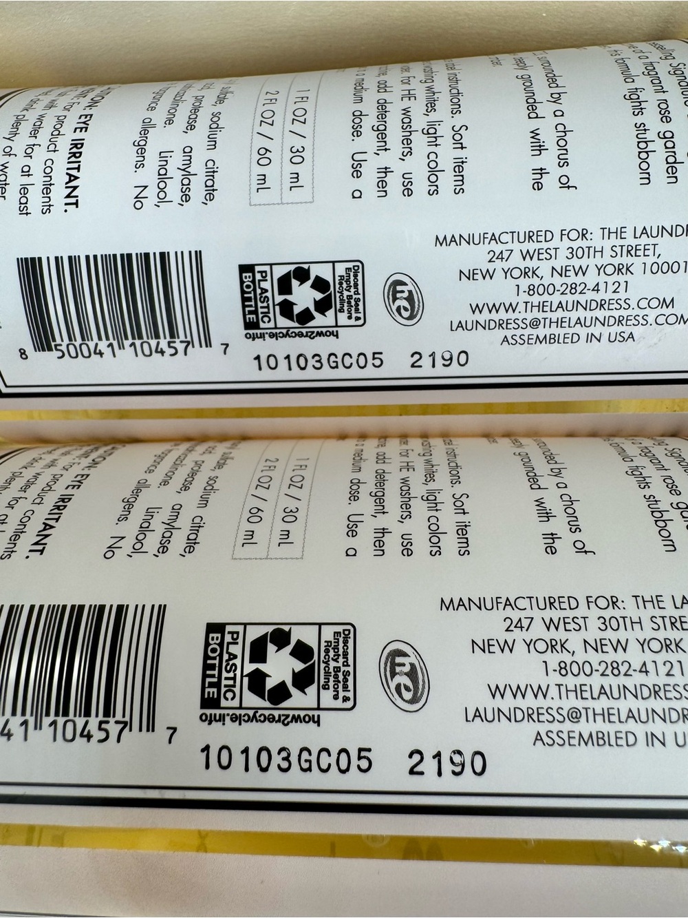 NEW SEALED The Laundress Set of 2 Bottles of No. 723 Luxury Laundry Detergent - Picture 6 of 6